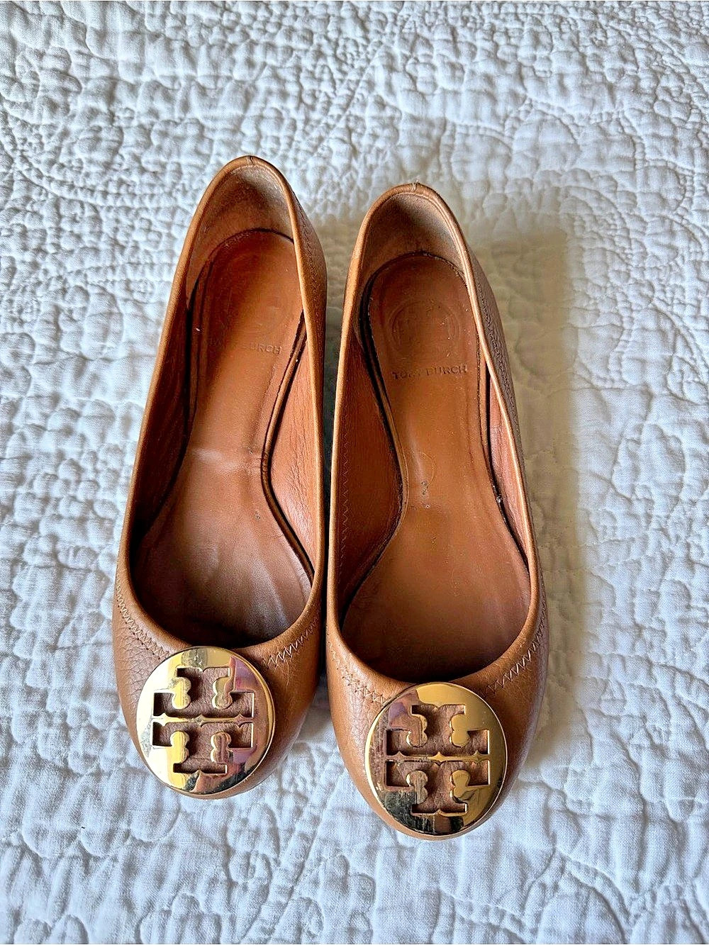 Tory Burch Ballet Flat Brown Flats